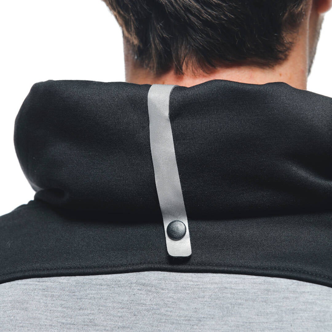 Dainese Daemon-X Safety 2.0 Sweat à capuche zippé moto Gris/Noir/Rouge 48 Figure 6