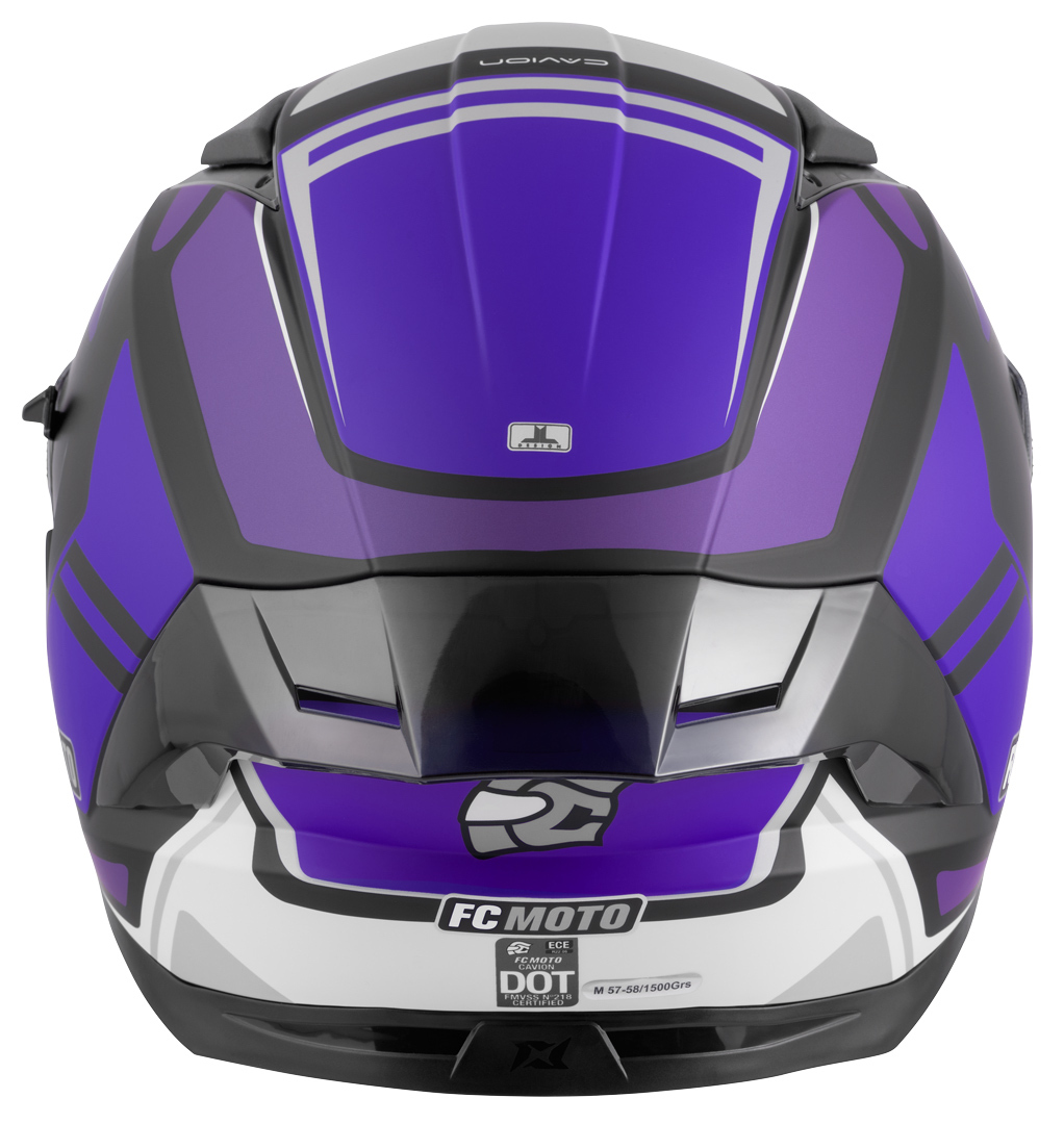 FC-Moto FF130SV Cavion Cască Negru mat/mov S Figura 5