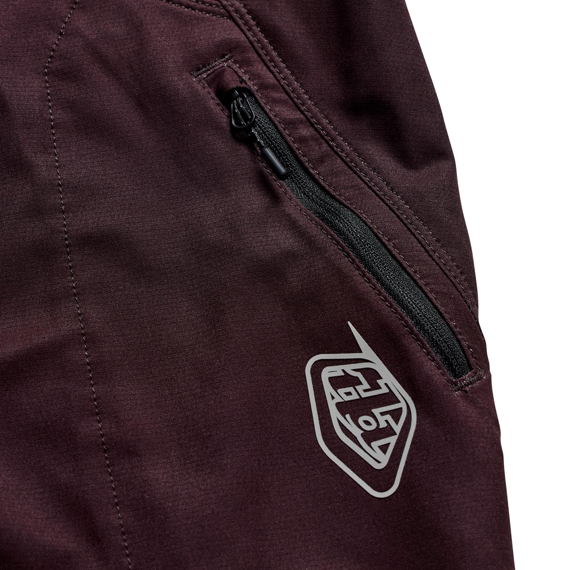 Troy Lee Designs Skyline Pro Shell Mono Polkupyöräshortsit Bordeaux 34 Kuva 3