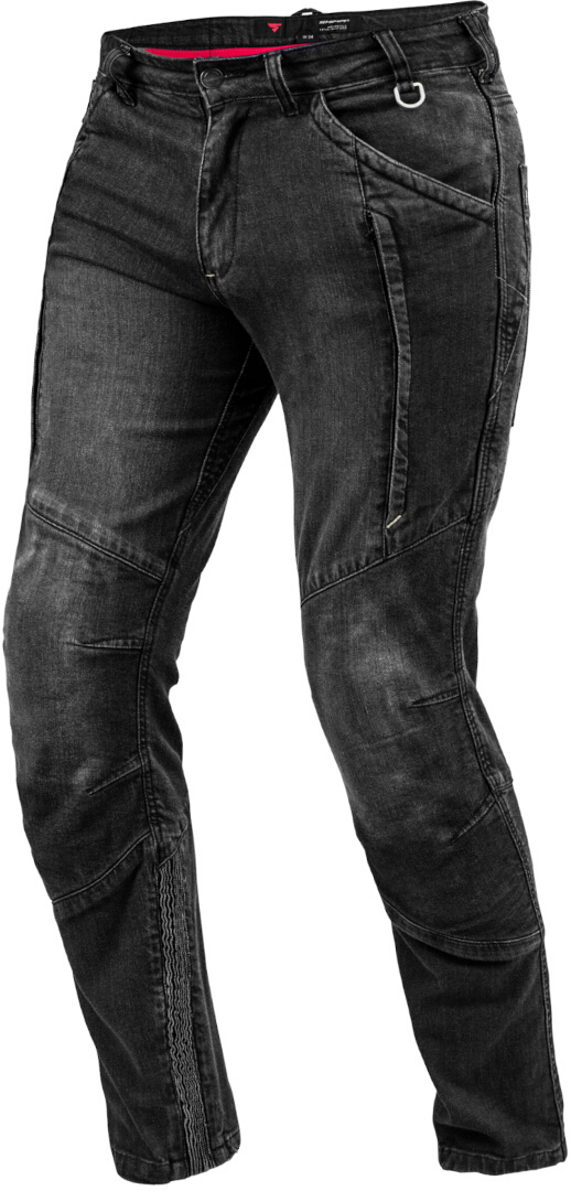 SHIMA Ghost Motorfiets Jeans Zwart Long 36 Figuur 1