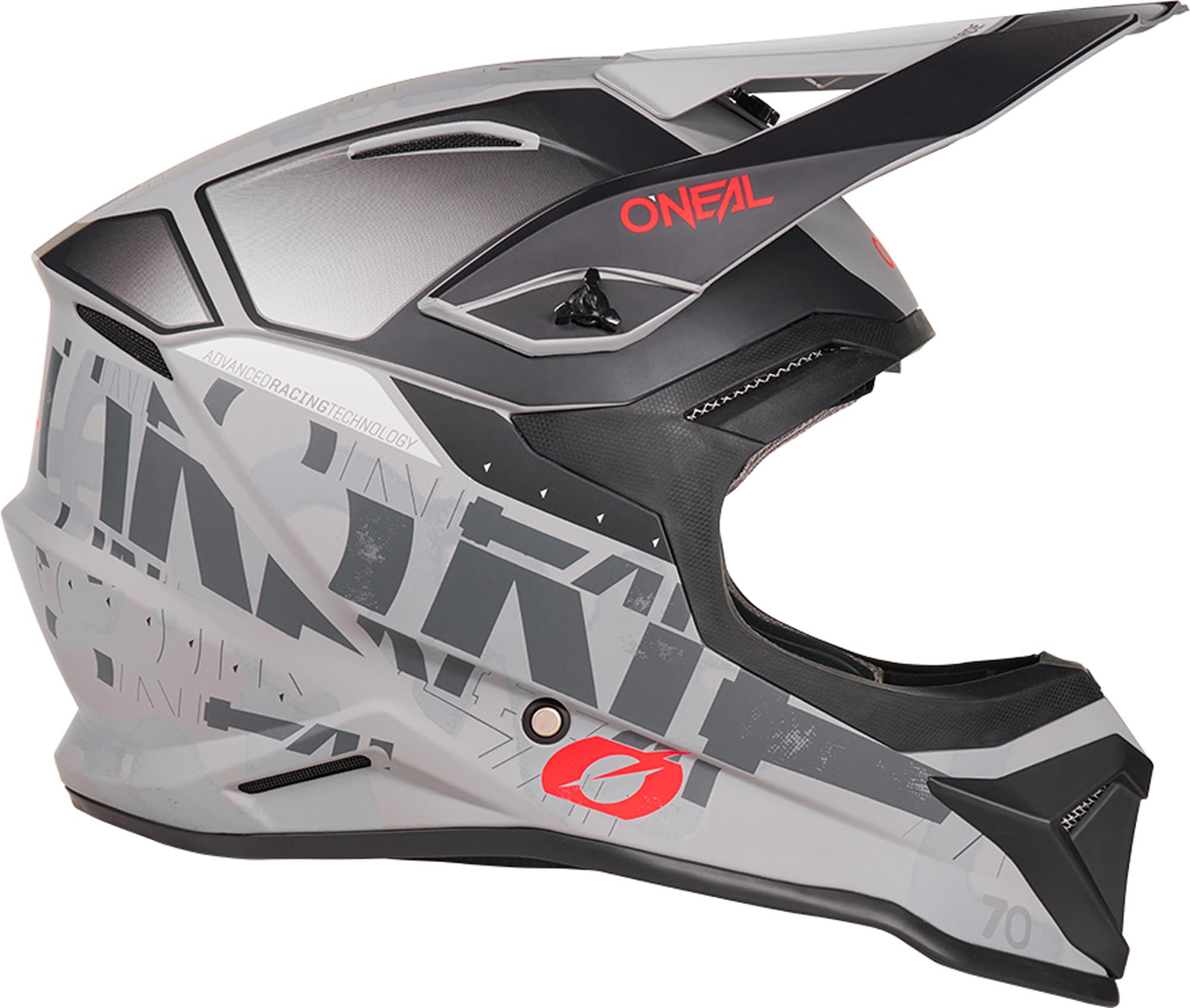 Oneal 1SRS Voltixx Motocrosshjelm sort/grå L (59/60) Figur 5