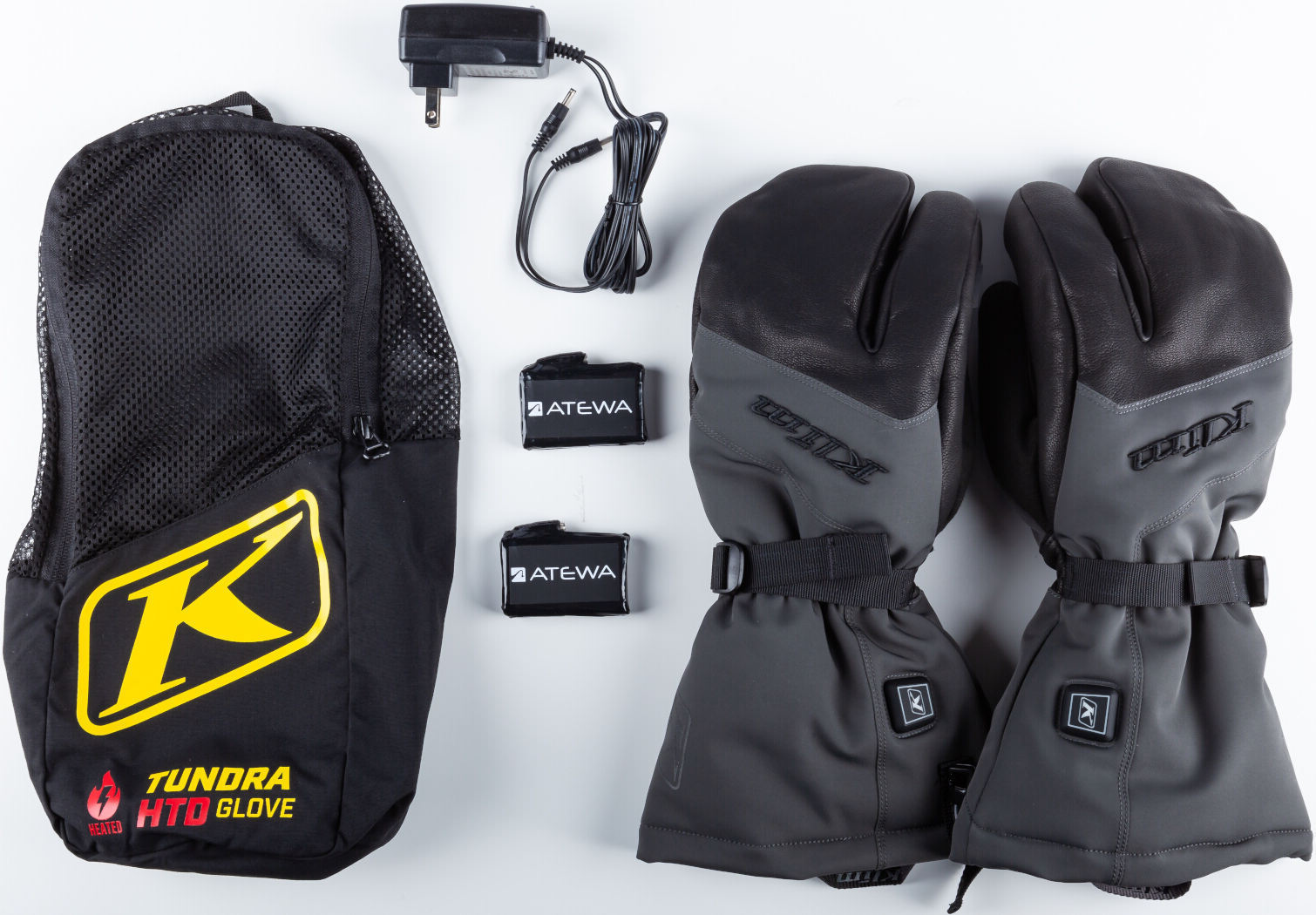 Klim Tundra HTD Opvarmede snescooterhandsker XS Figur 3