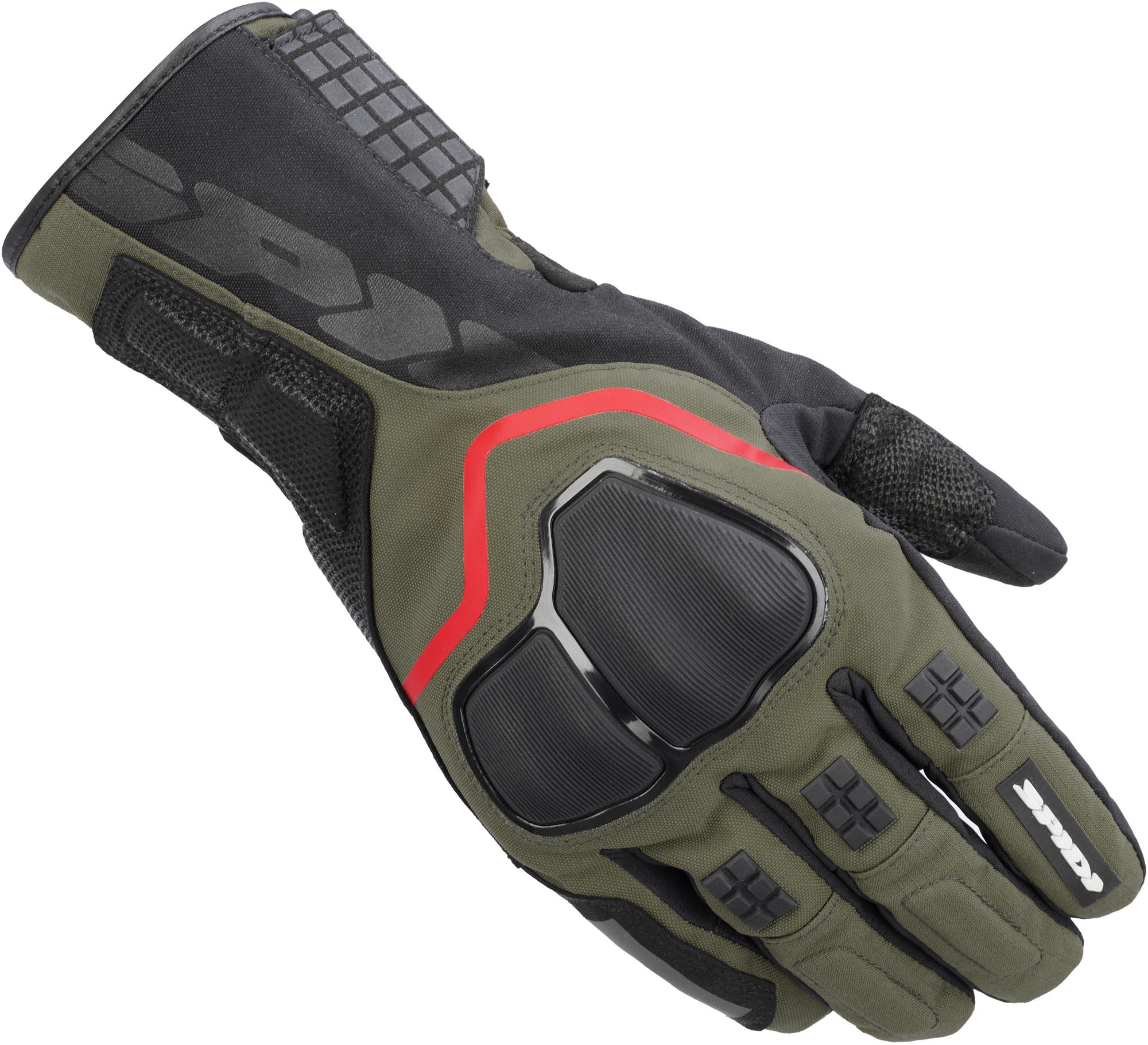Spidi Rainshield 2 Motorcycle Gloves Military Green S Figure 1
