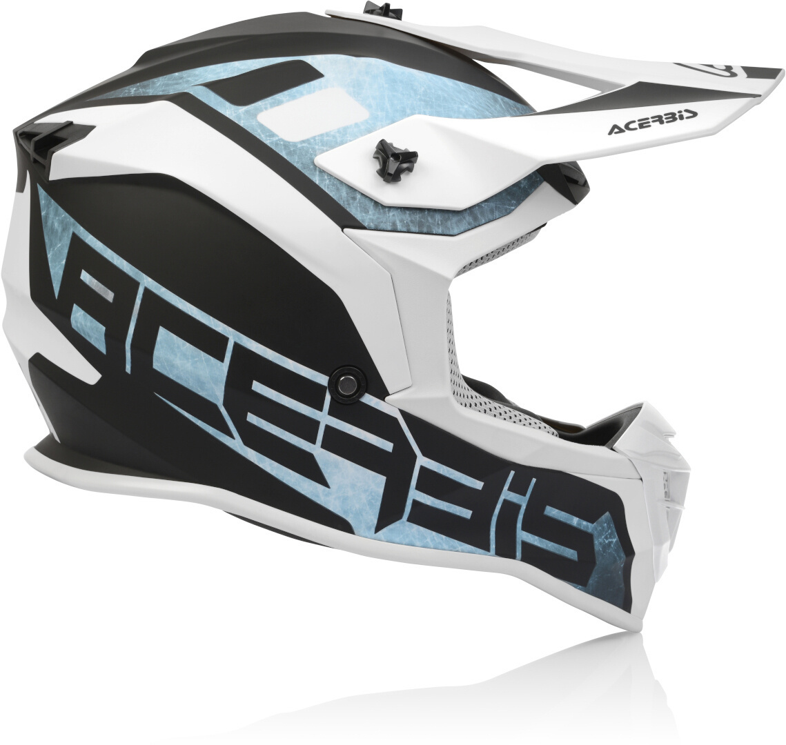 Acerbis Linear Capacete de Motocross Azul celeste/branco L (59/60) Figura 5