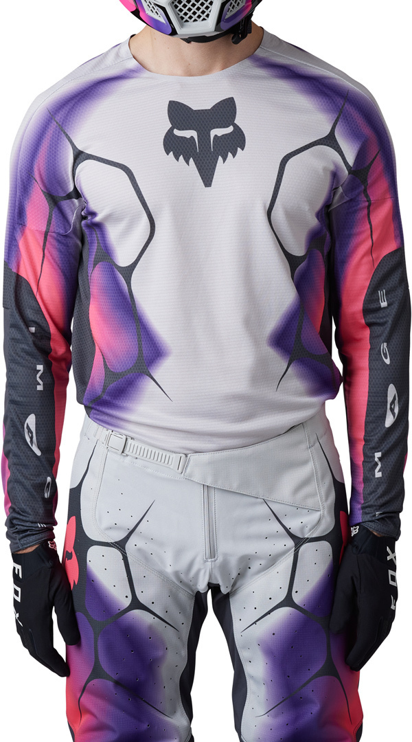 FOX 360 Syz Motocross Jersey hellgrau M Abbildung 12