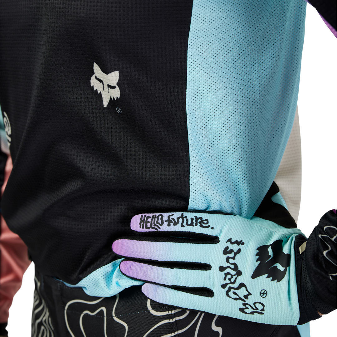 FOX 180 Hello Future Special Edition Motocross trøje Sort M Figur 2