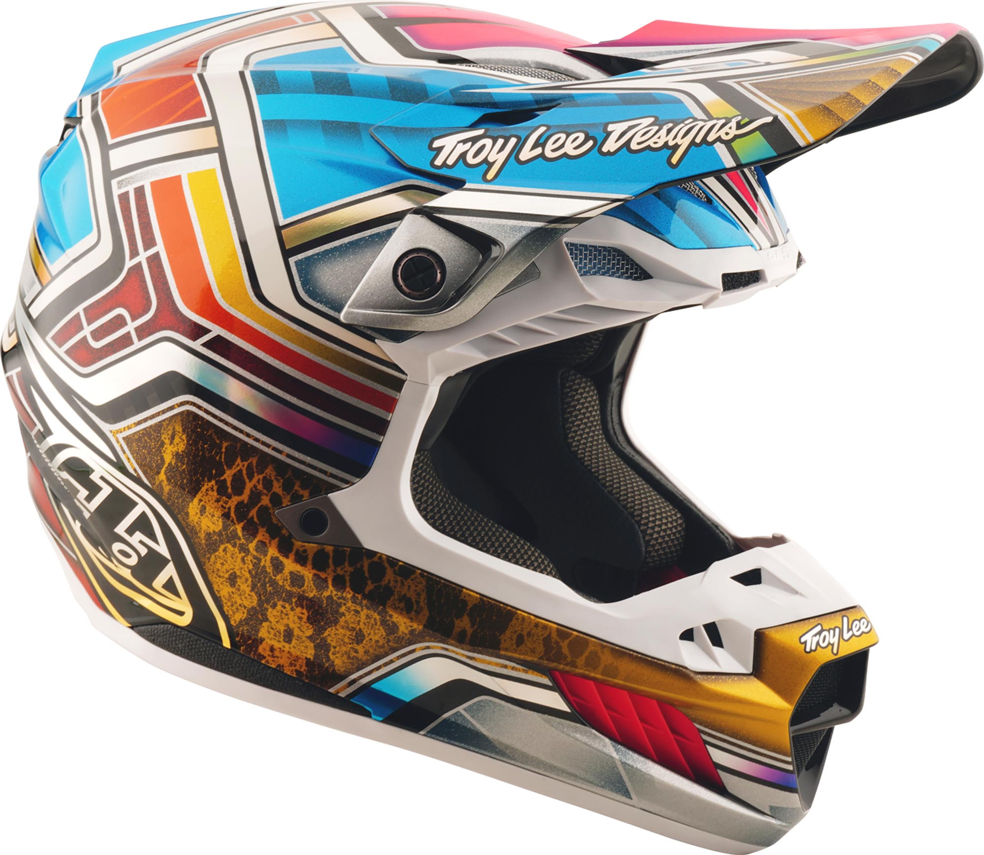 Troy Lee Designs SE5 Carbon Lowrider MIPS Motocross Helm M Abbildung 7