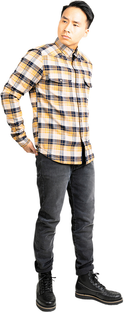 John Doe Dylan Mono Motorcykel Jeans Sort vask 32 L34 Figur 13