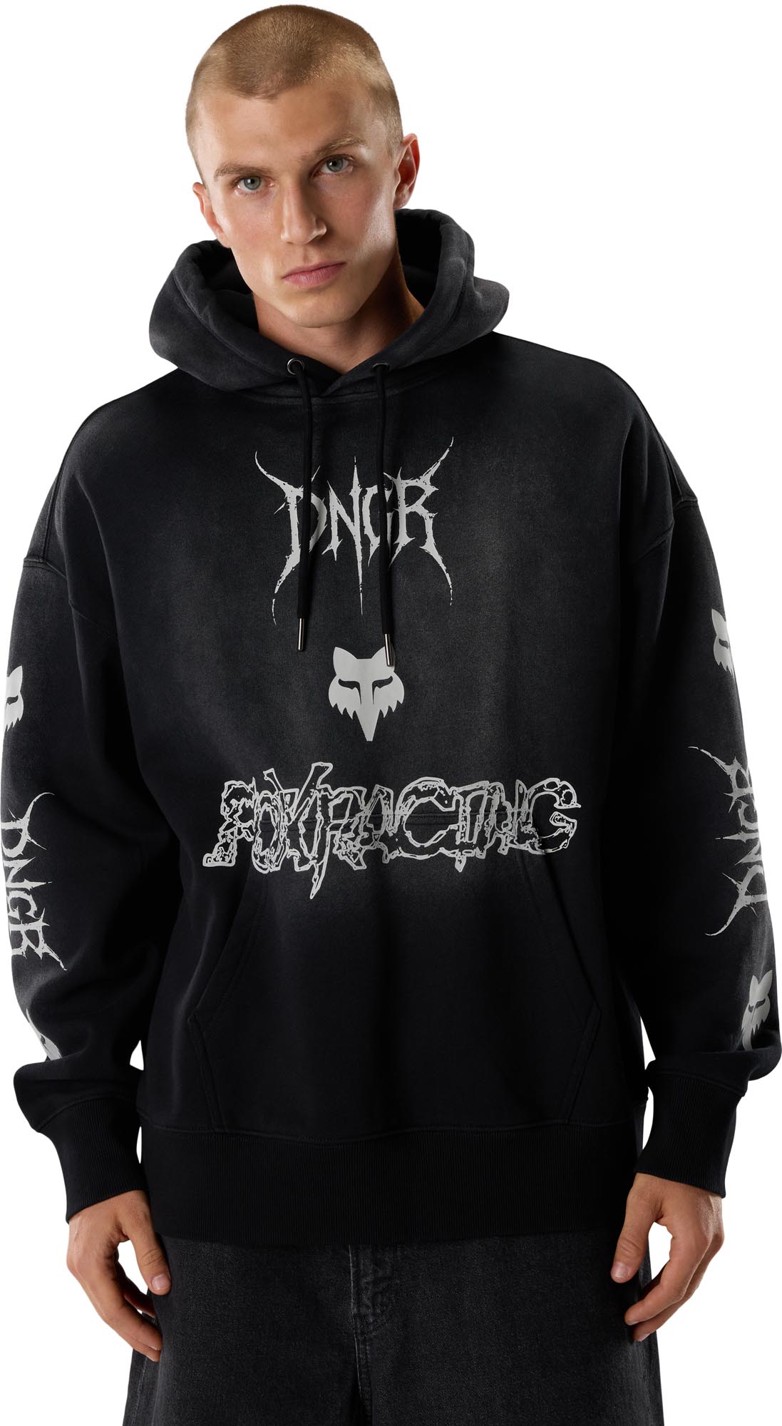 FOX DNGR Heavyweight Fleece Hoodie M Figure 3
