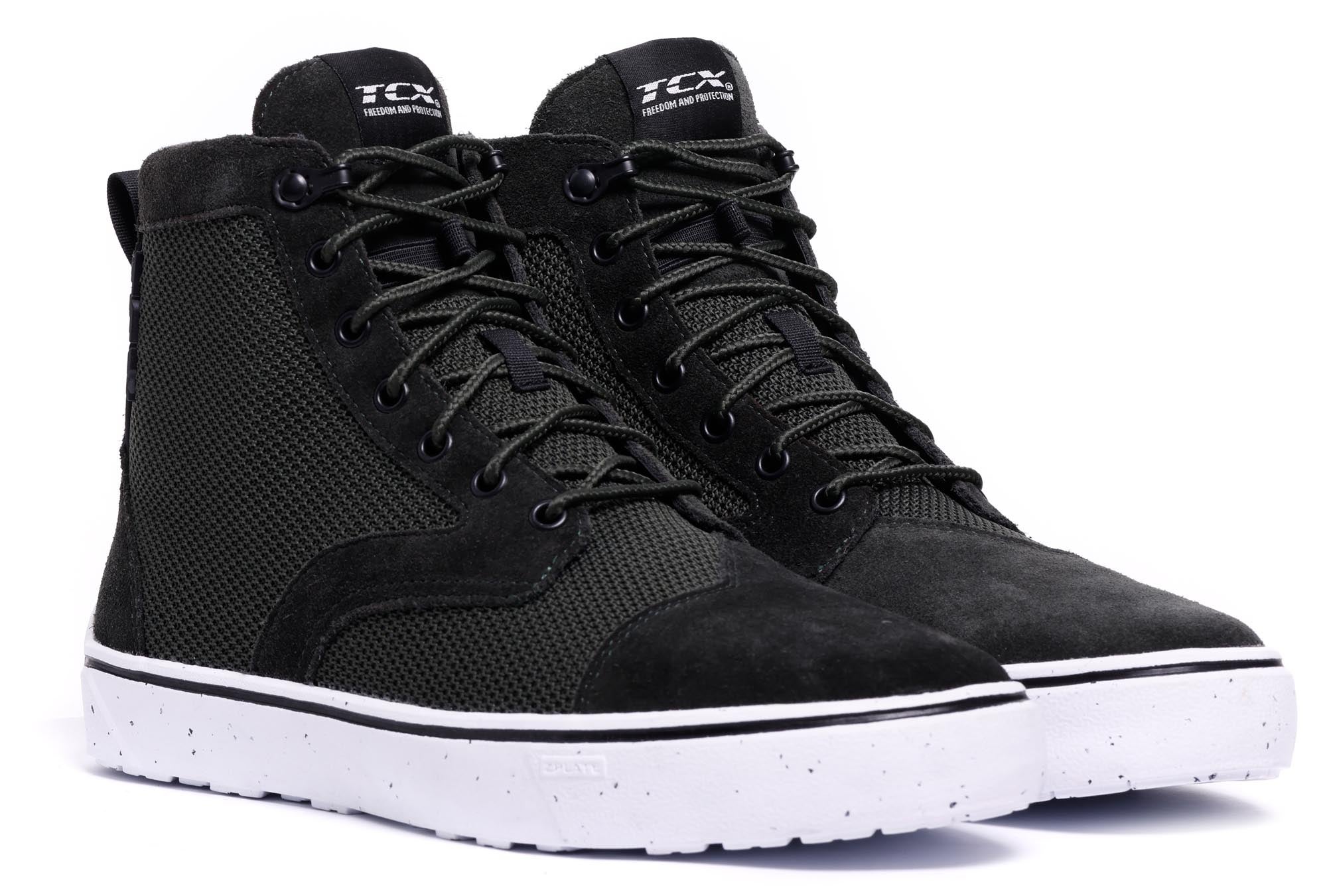 TCX Dartwood Tex Motorrad Schuhe grün/weiß 46 Abbildung 1