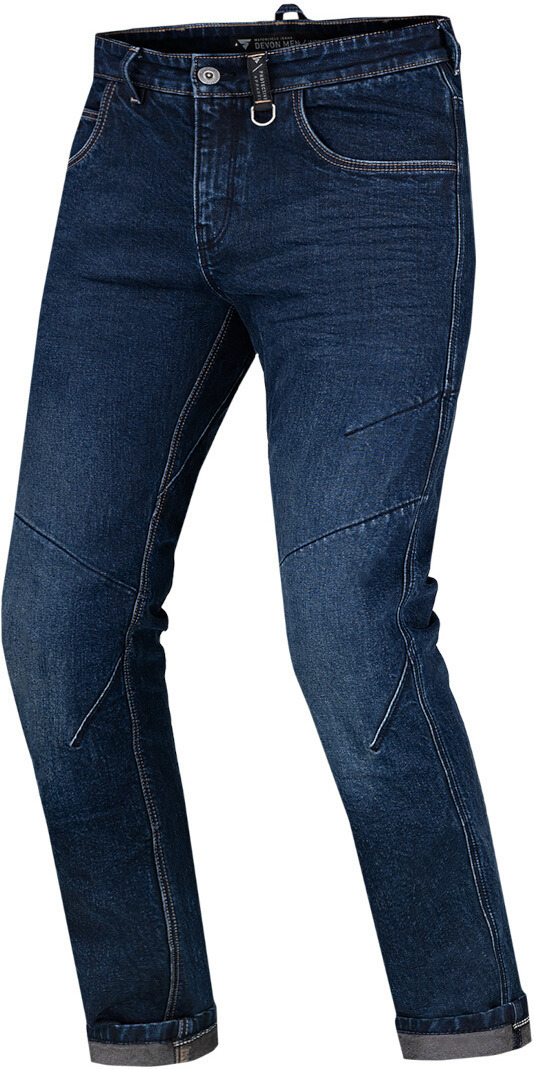 SHIMA Devon Motorfiets Jeans Donkerblauw 38 L32 Figuur 1
