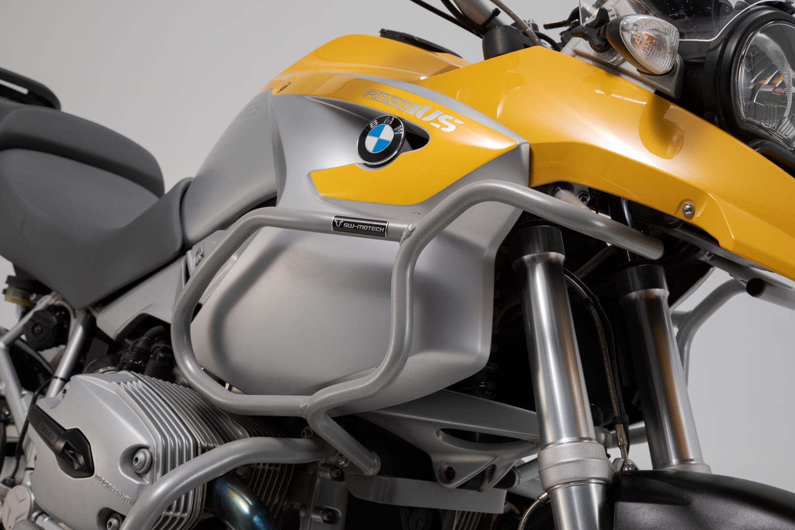 SW-Motech Övre krasch bar - Svart. BMW R1200 GS (04-07). Bara med krasch bar. Figur 2