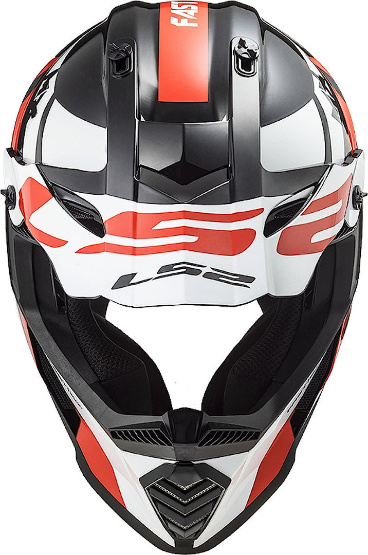 LS2 MX437 Fast Evo Strike Cască de motocross S (55/56) Figura 4
