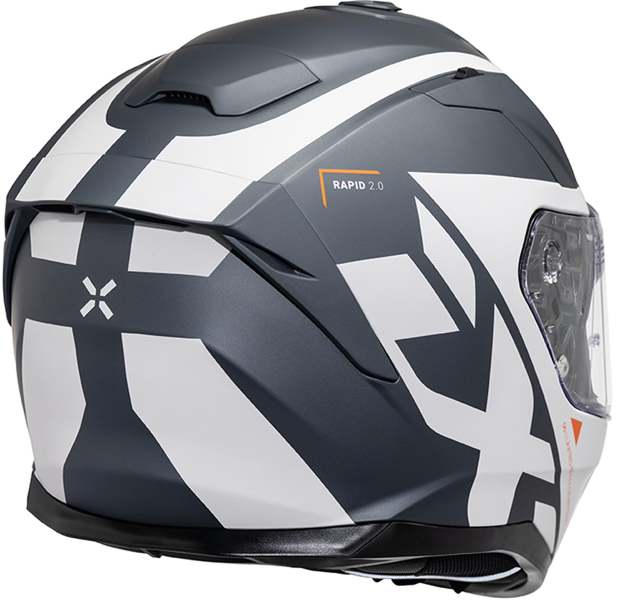 IXS Rapid 2.0 Graphic Helm wit/grijs 2XL (65/68) Figuur 3