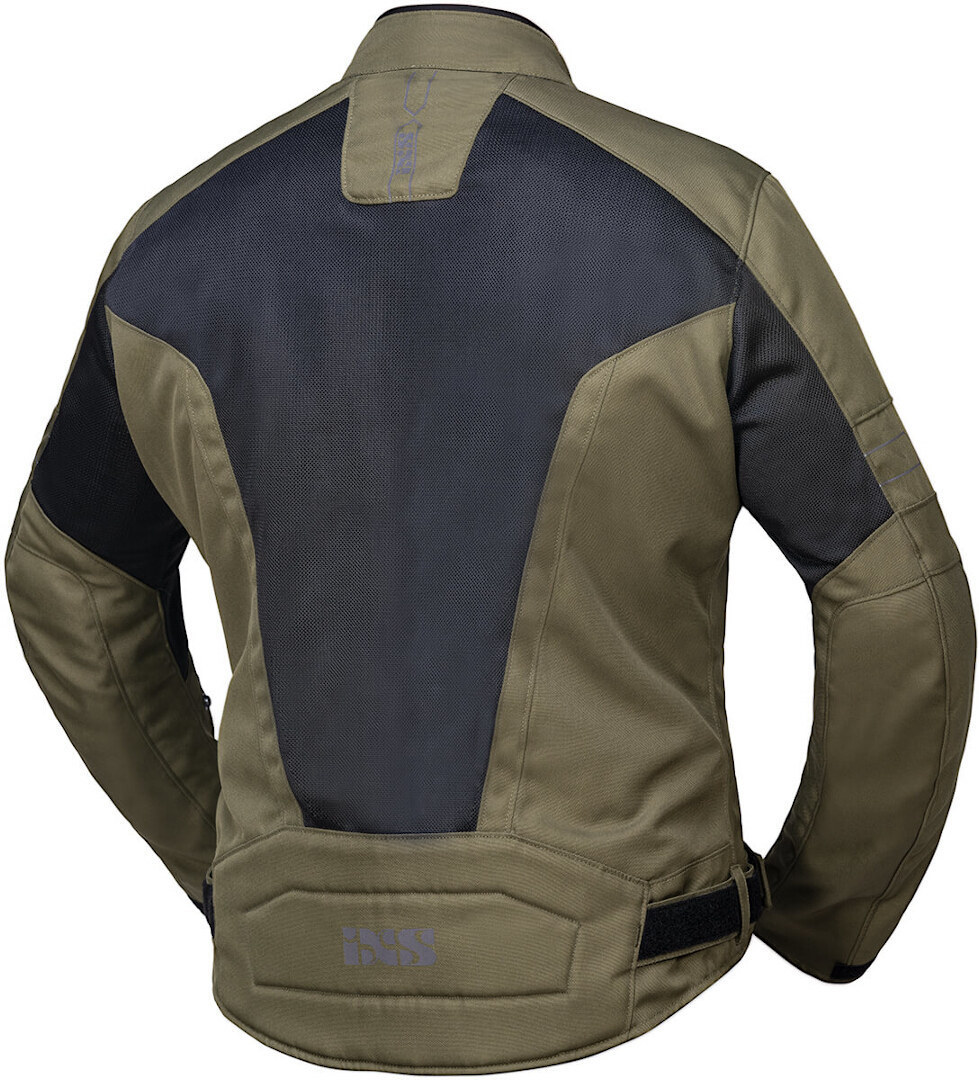 IXS Evo-Air Jachetă textilă pentru motociclete Verde măsliniu/negru L Figura 2