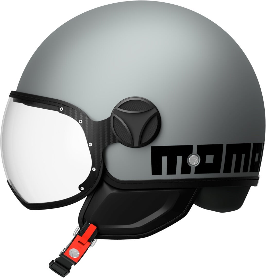 MOMO FGTR Classic Mono 2.0 Casque à réaction Gris mat L (59/60) Figure 6