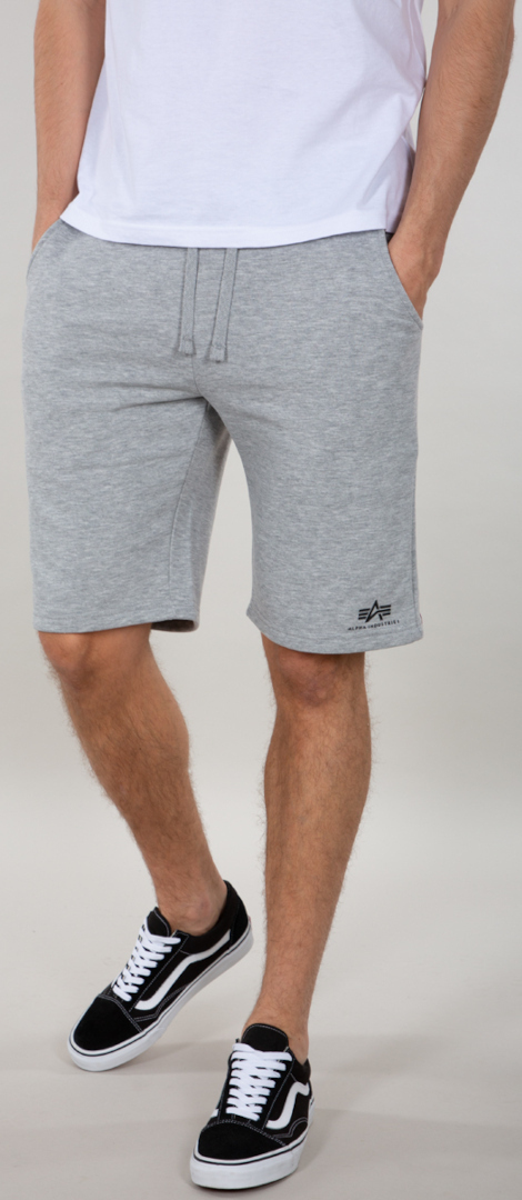 Alpha Industries Basic SL Pantaloncini grigio L Figura 1