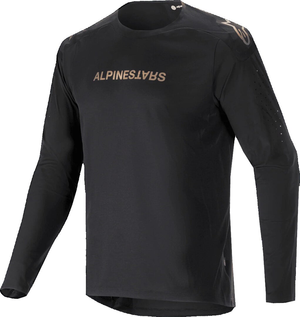 Alpinestars A-Aria Polartec Switch Maglia da bicicletta a maniche lunghe nero/oro XXL Figura 1