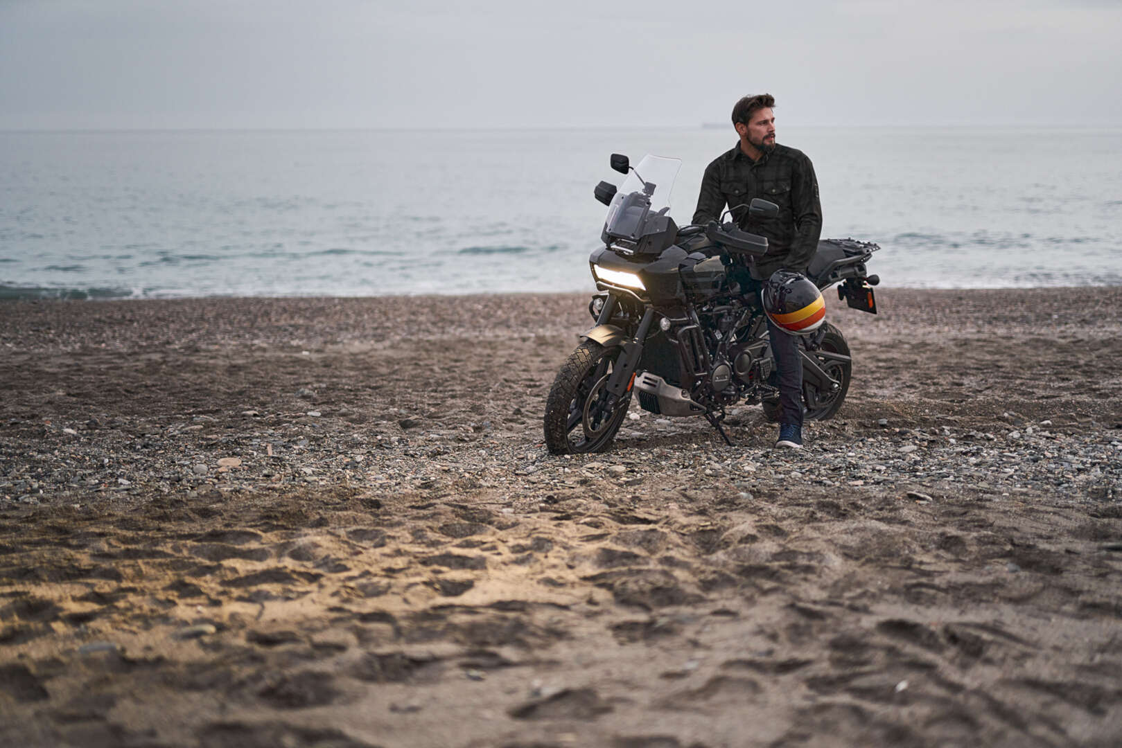 SHIMA Renegade 2.0 Motocyklové tričko černá 3XL Obrázek 4