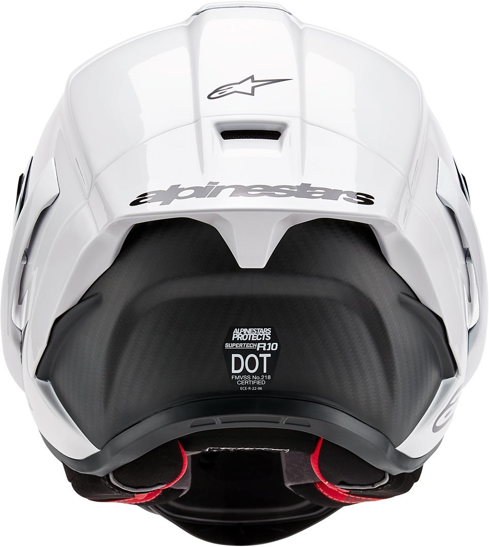 Alpinestars Supertech R10 Carbon Helmet white S (55/56) Figure 3