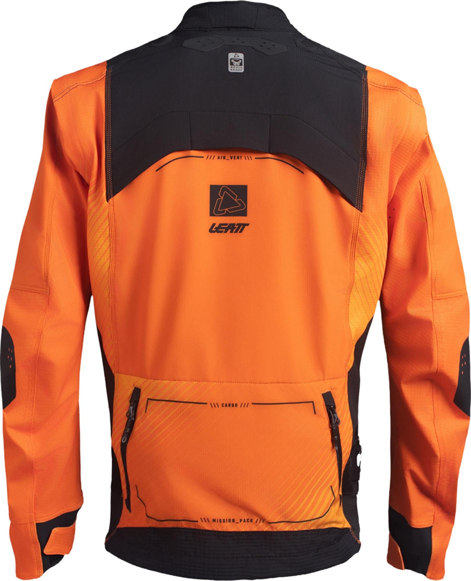 Leatt Moto 4.5 Enduro Motocross Jacket orange L Figure 2