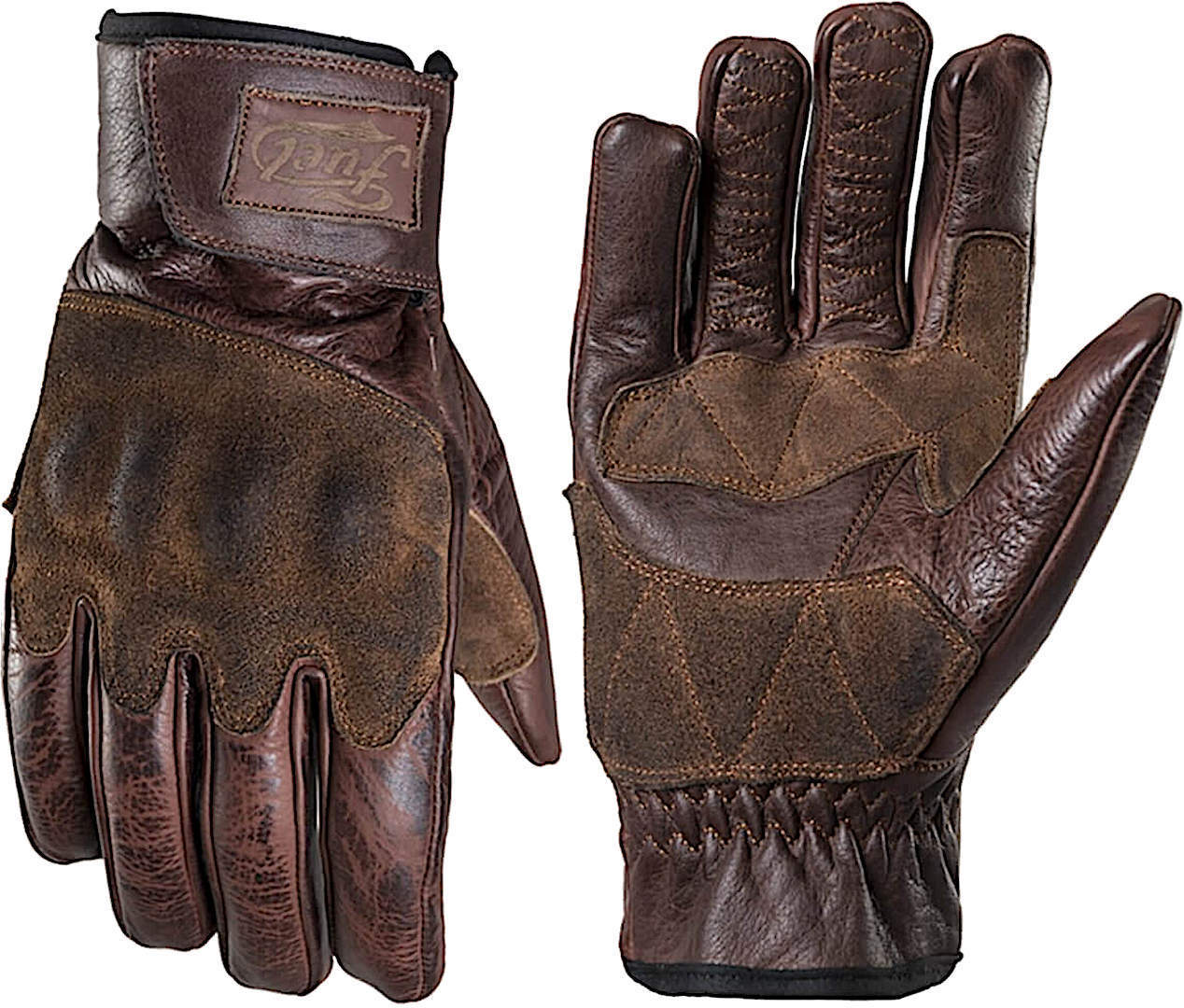 Fuel Rodeo Luvas para motocicletas marrom L Figura 1