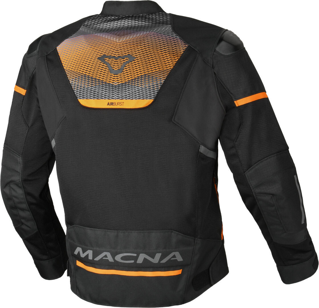 Macna Orcano 2.0 Motorcycle Textile Jacket black/orange M Figure 2