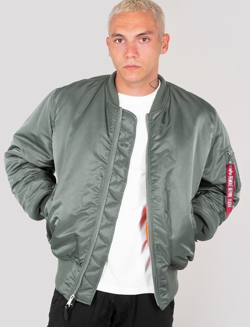 Alpha Industries MA-1 Veste Vert clair 4XL Figure 1