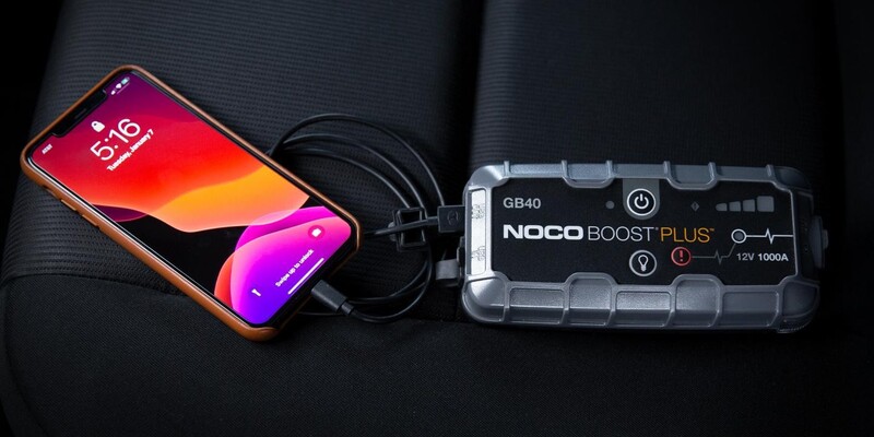 NOCO Litiumbatteribooster GB40 12V 1000A Figur 9