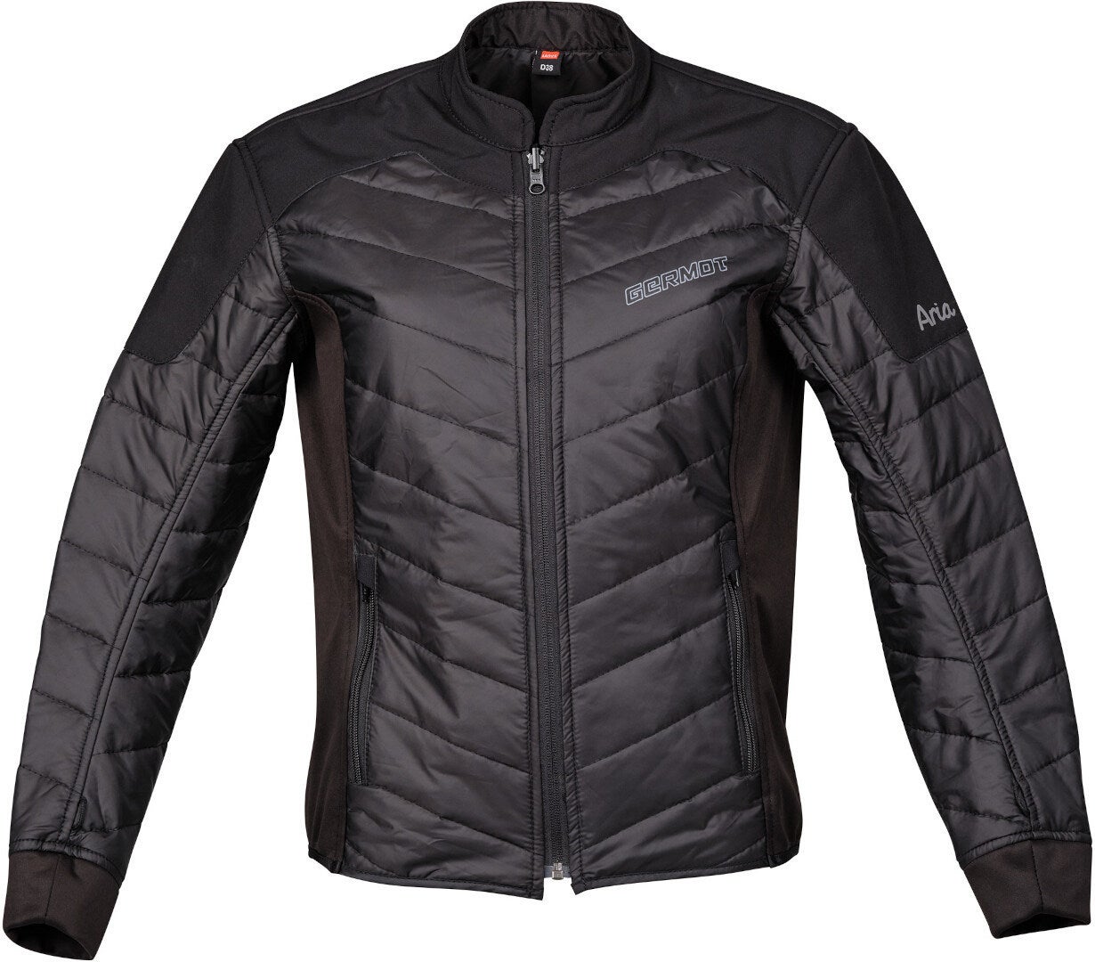 Germot Aria imperméable à l’eau dames moto textile veste Gris clair/Noir 48 Figure 3
