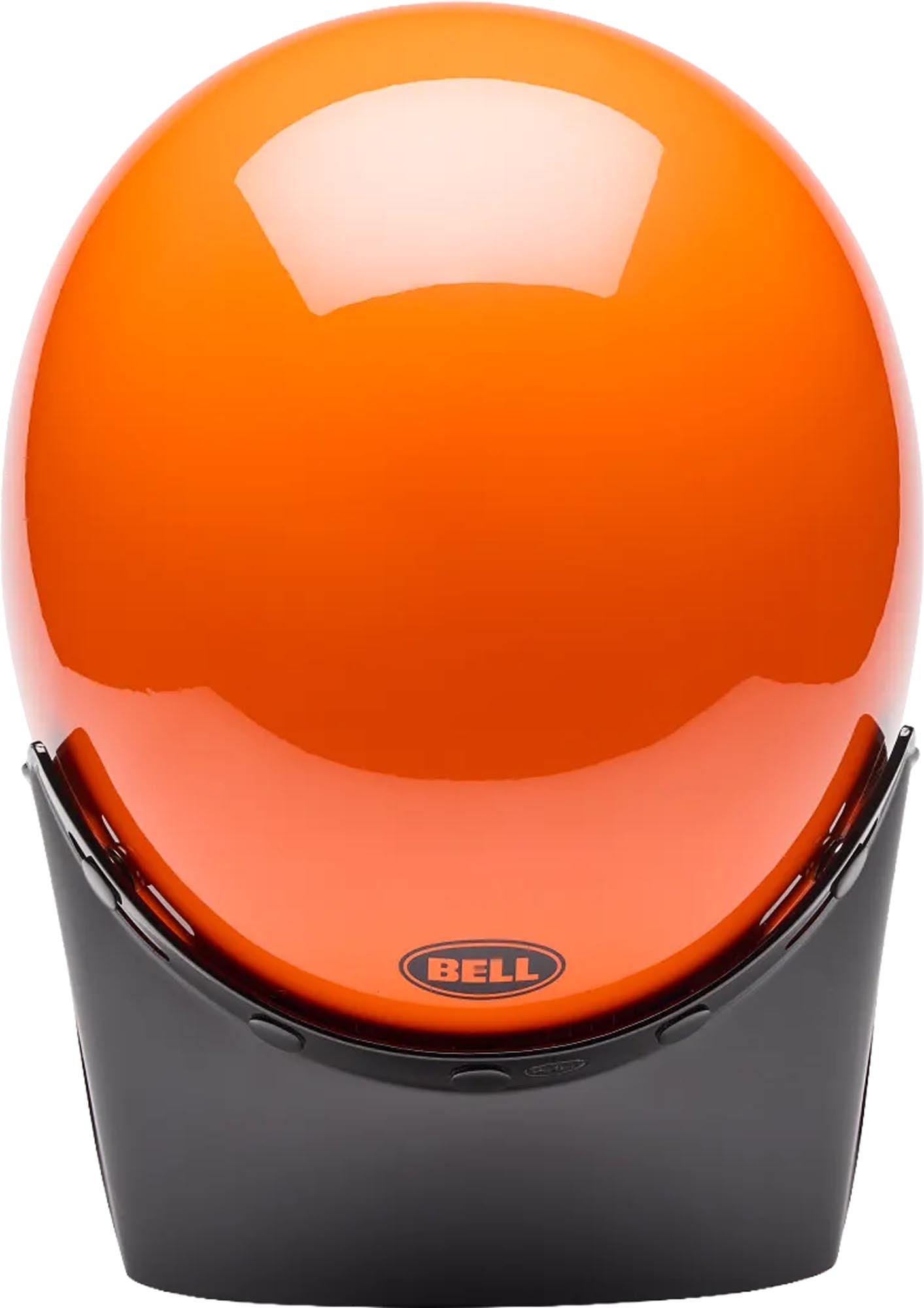 Side view of Bell Moto-3 Classic Gloss Org Motocross Helmet