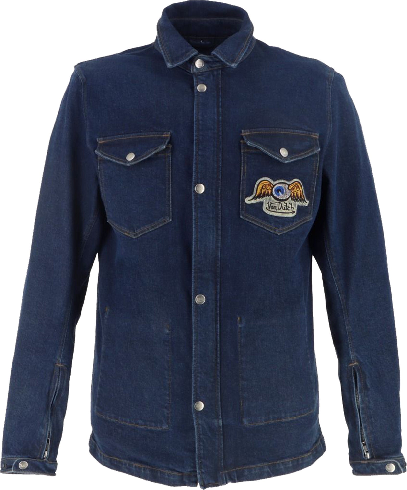 Von Dutch x Helstons Captain Chemise de moto XL Figure 1