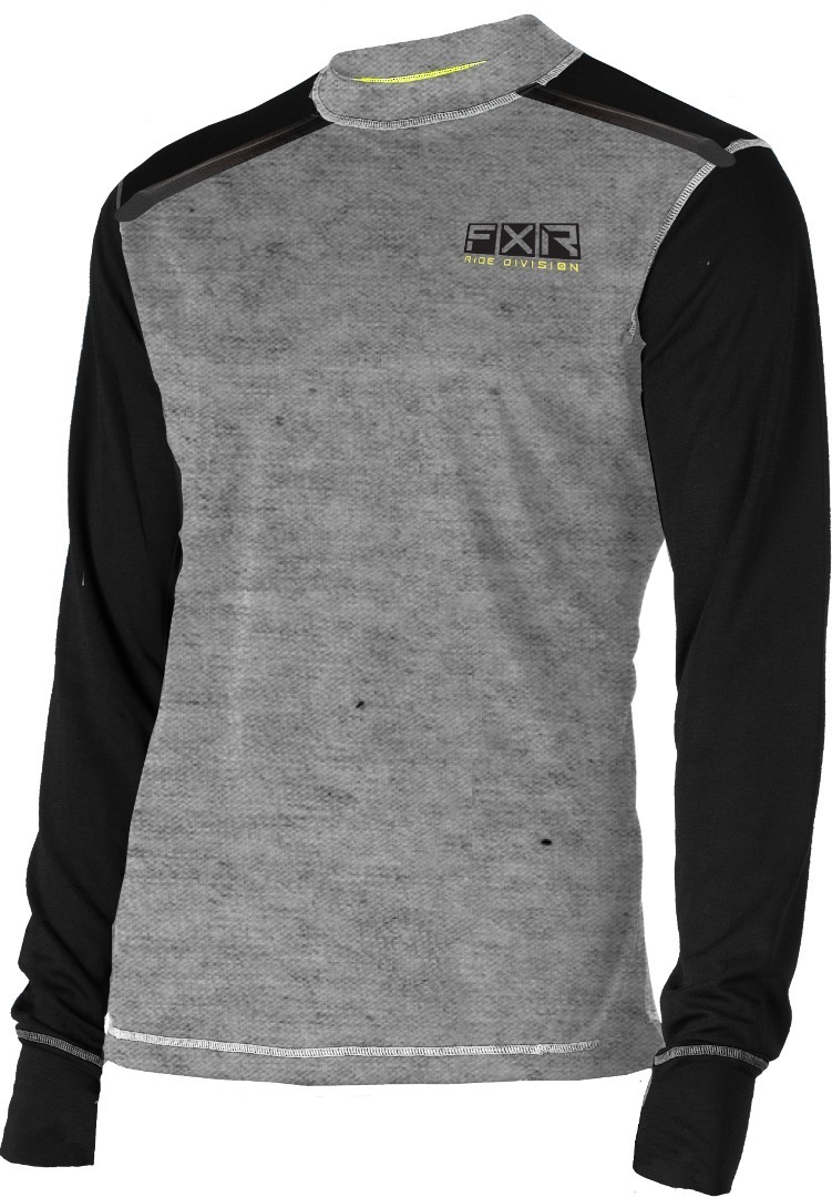 FXR Tenacious Merino Cămașă funcțională cu mânecă lungă Gri 3XL Figura 1