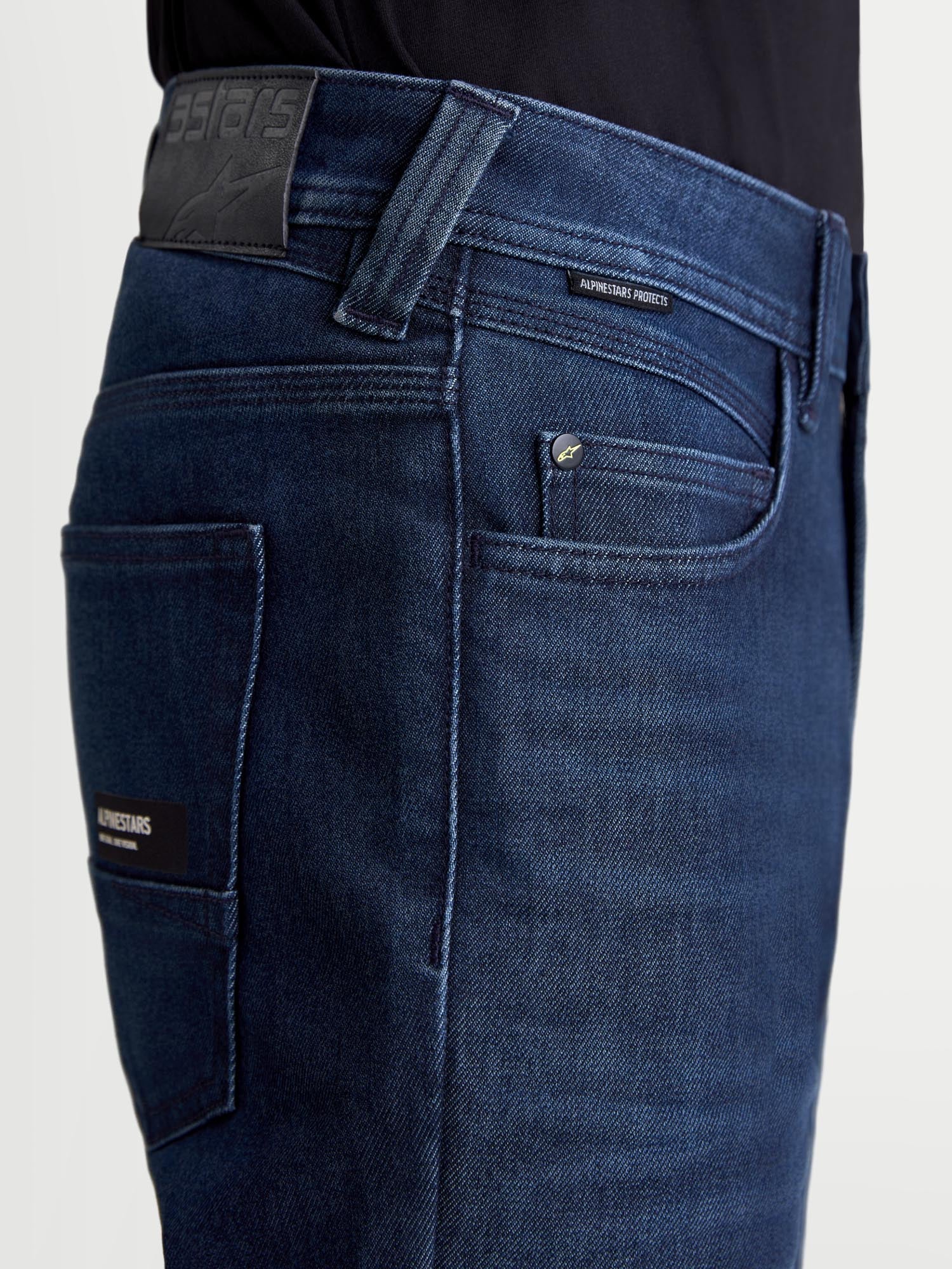 Alpinestars Flex-Ast 10 Tough Max Motorcycle Jeans dark blue 34 Figure 12