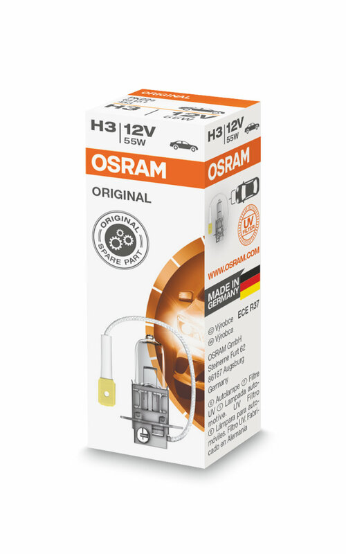 OSRAM Linia originală a becului H3 12V/55W - x1 Figura 4