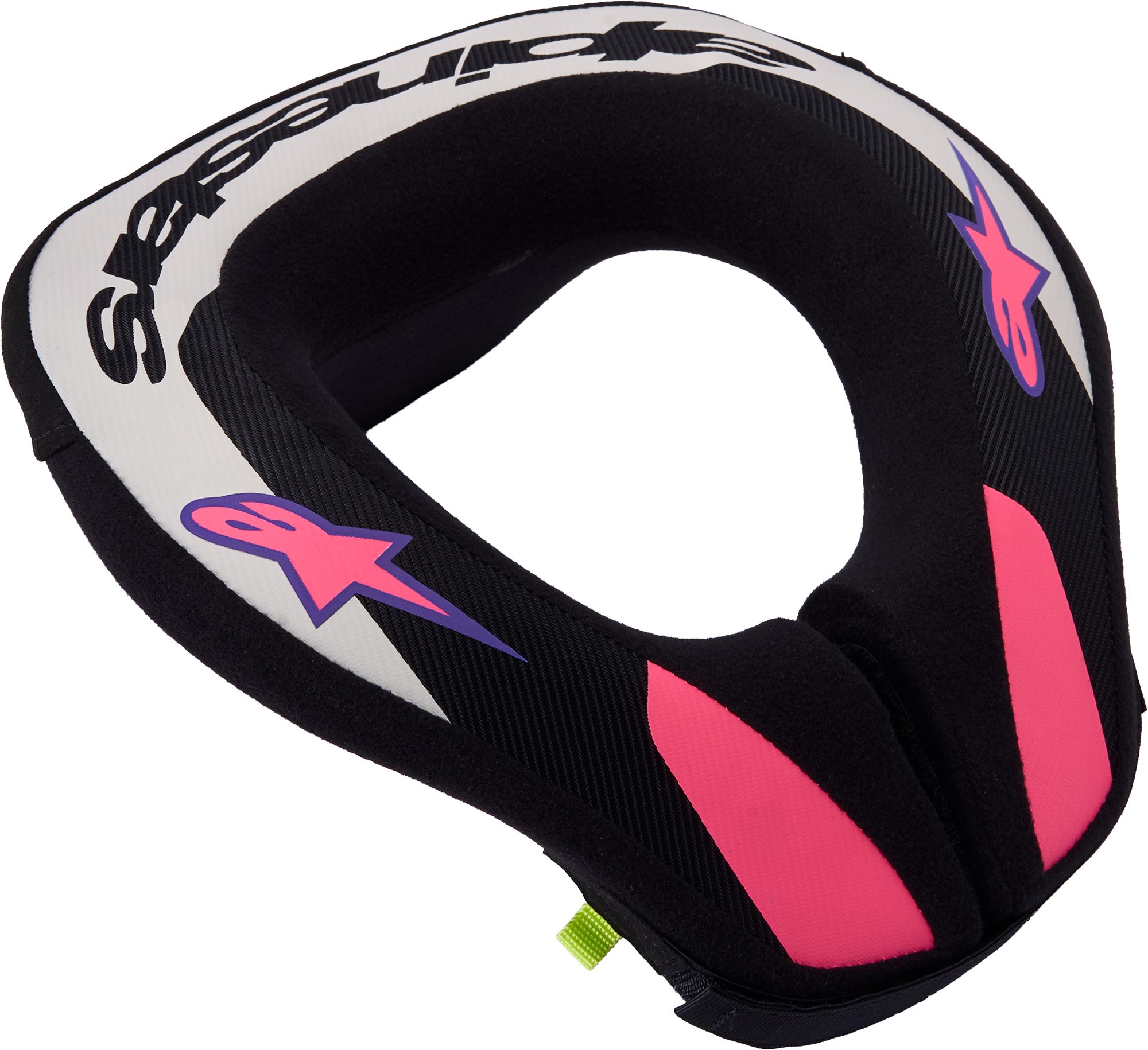 Alpinestars Sequence Jugend Motocross Nackenschutz schwarz/grau/lila S/M Abbildung 2