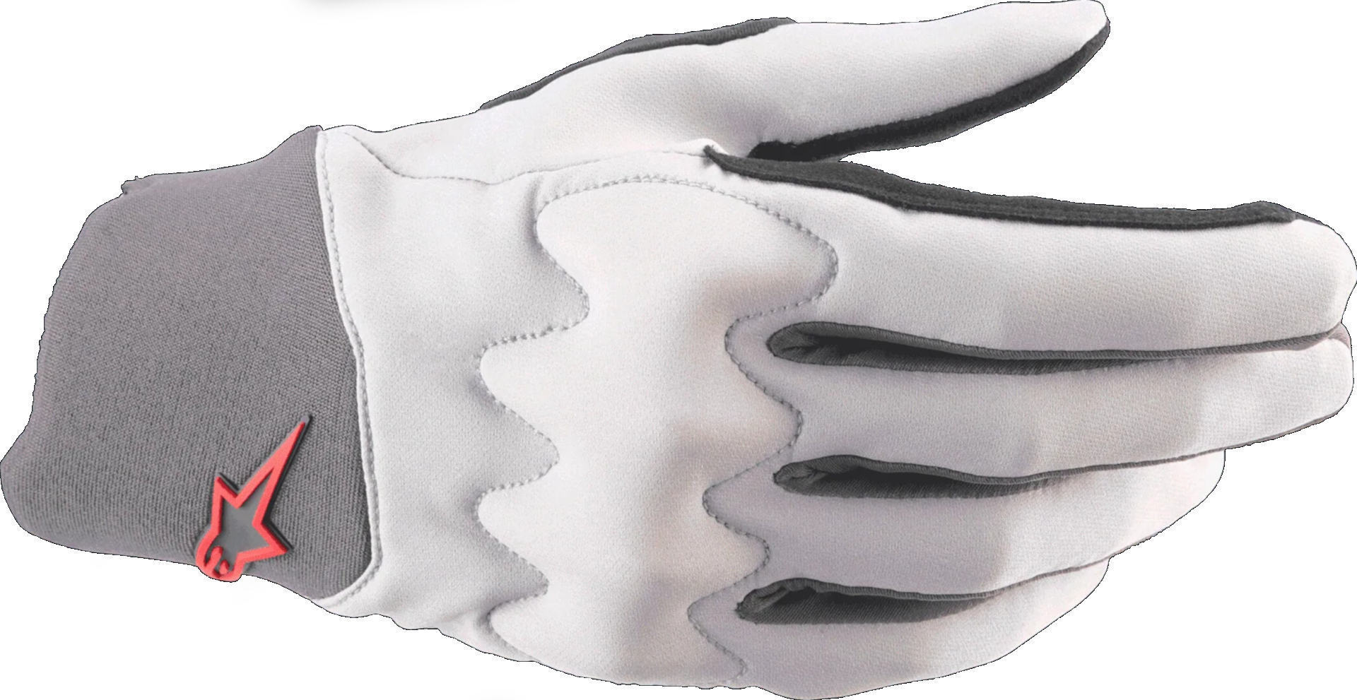 Alpinestars A-Supra Shield Bicycle Gloves light grey M Figure 1