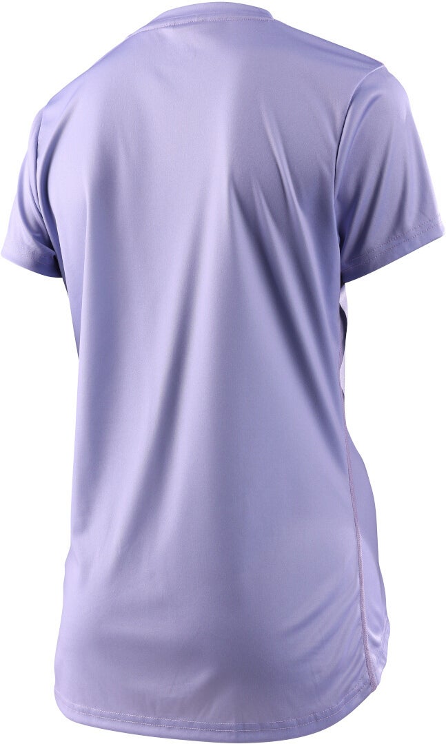 Troy Lee Designs Lilum Solid Ladies Kurzarm Fahrrad Jersey lila XS Abbildung 2