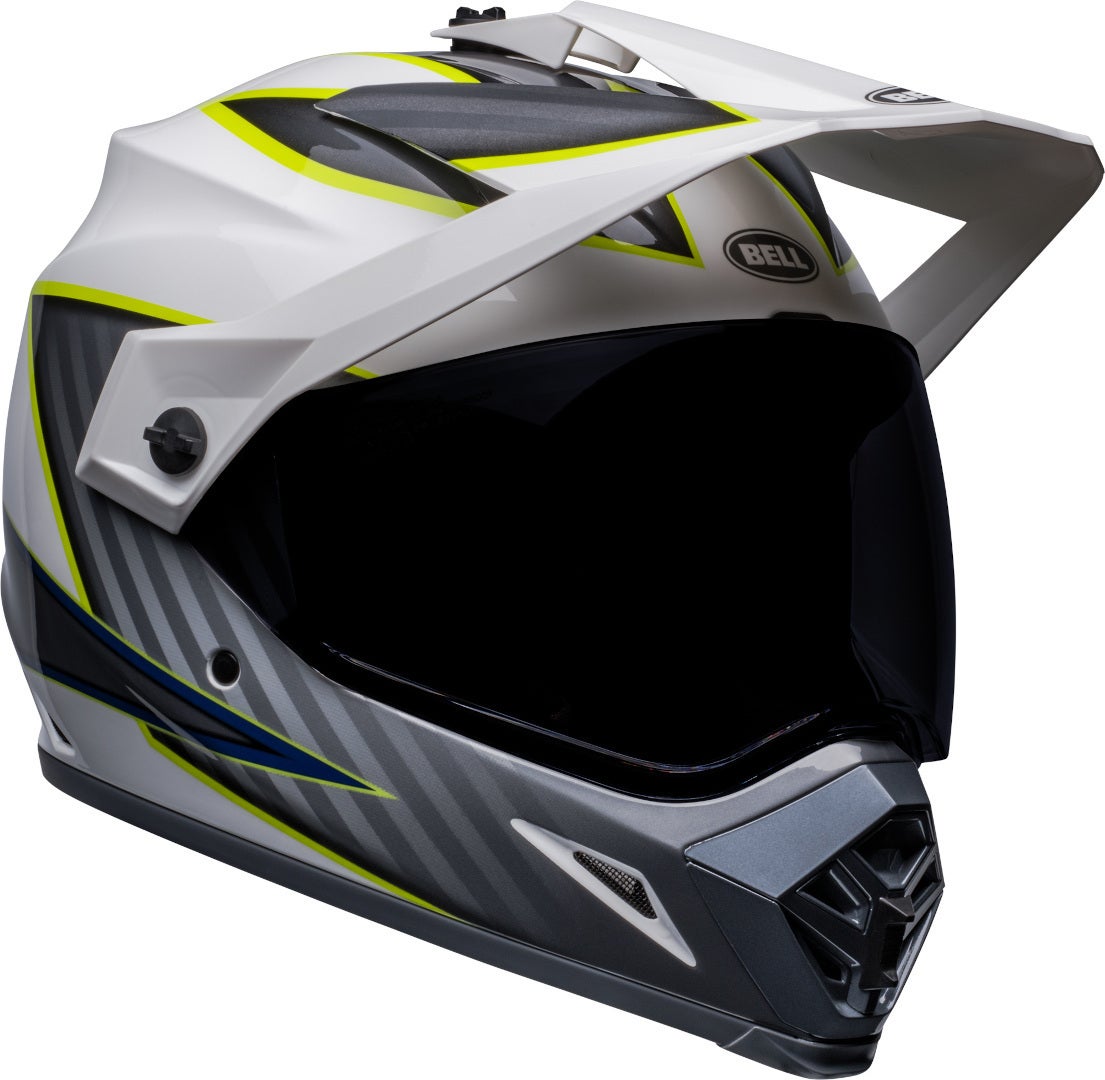 Bell MX-9 Adventure MIPS Dalton Motorcross helm Wit/geel XL Figuur 1