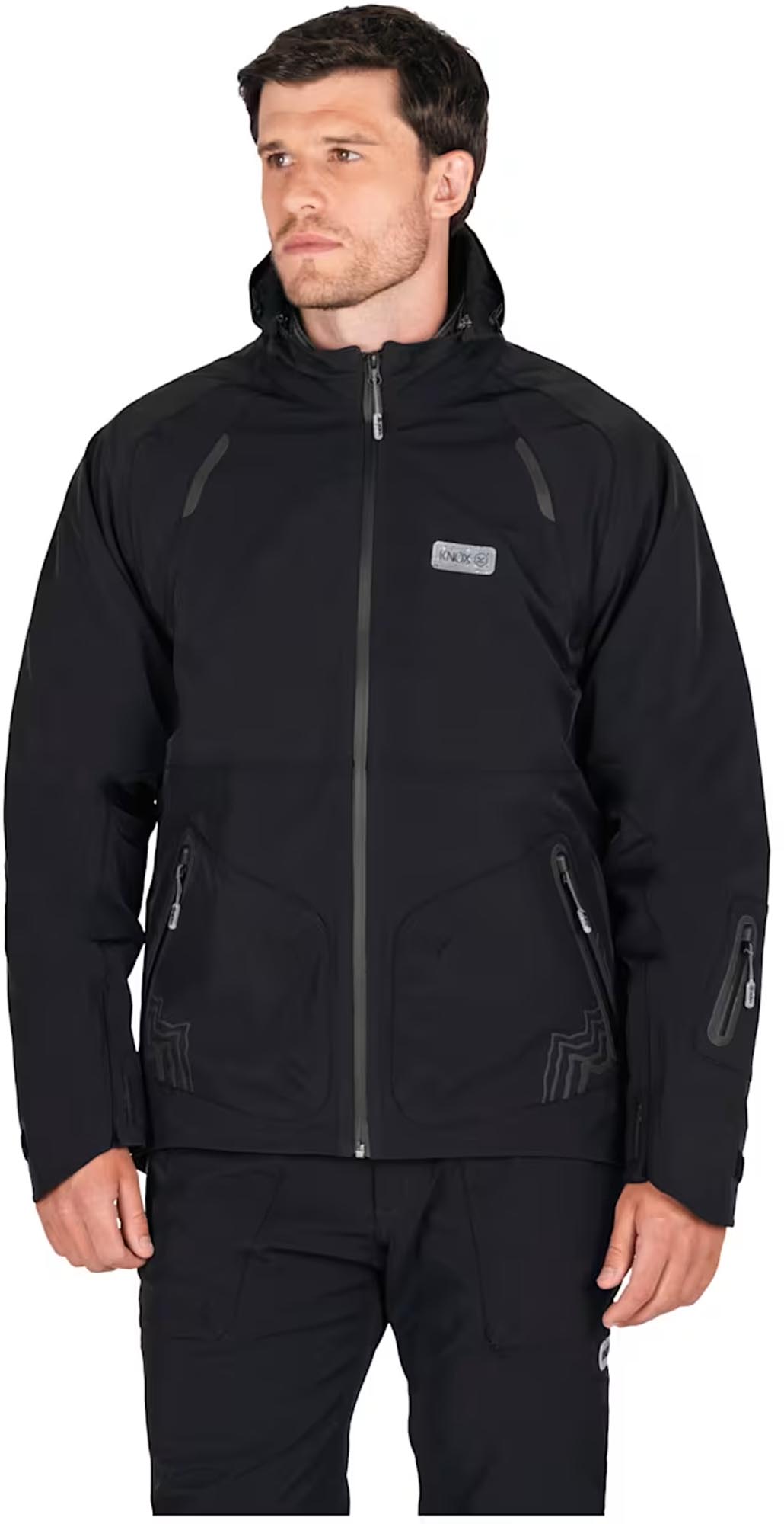 Knox Modra waterproof Motorcycle Textile Jacket black L Figure 1