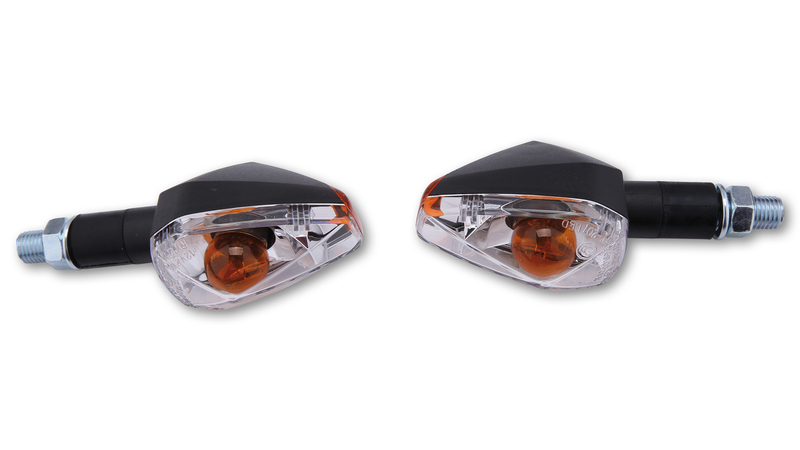 HIGHSIDER Smart Big Peak Lampa Indikatorhus Svart / Objektiv Klar (Par), Fram och Bak Figur 4