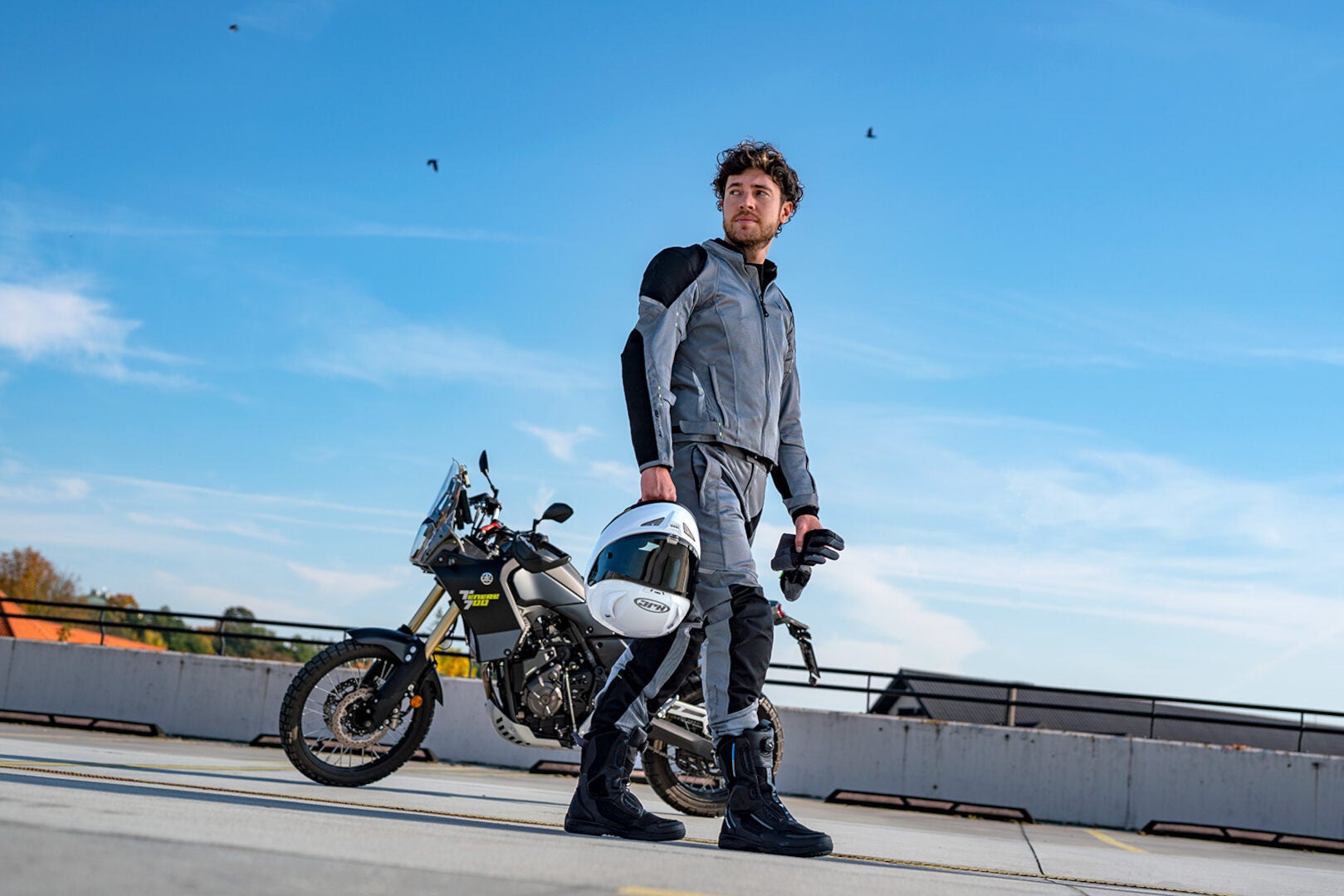 SHIMA Jet imperméable Moto Textile Pantalon gris XL Figure 5