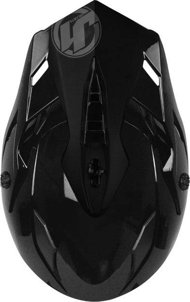 Just1 J34 Pro Solid Motocross Helmet black M (57/58) Figure 2