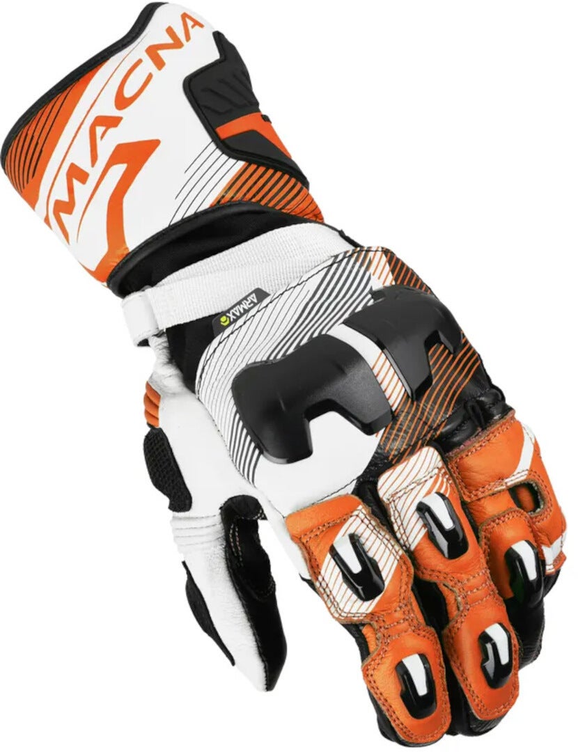 Macna Powertrack 2.0 Gants de moto Noir/Blanc/Orange L Figure 4