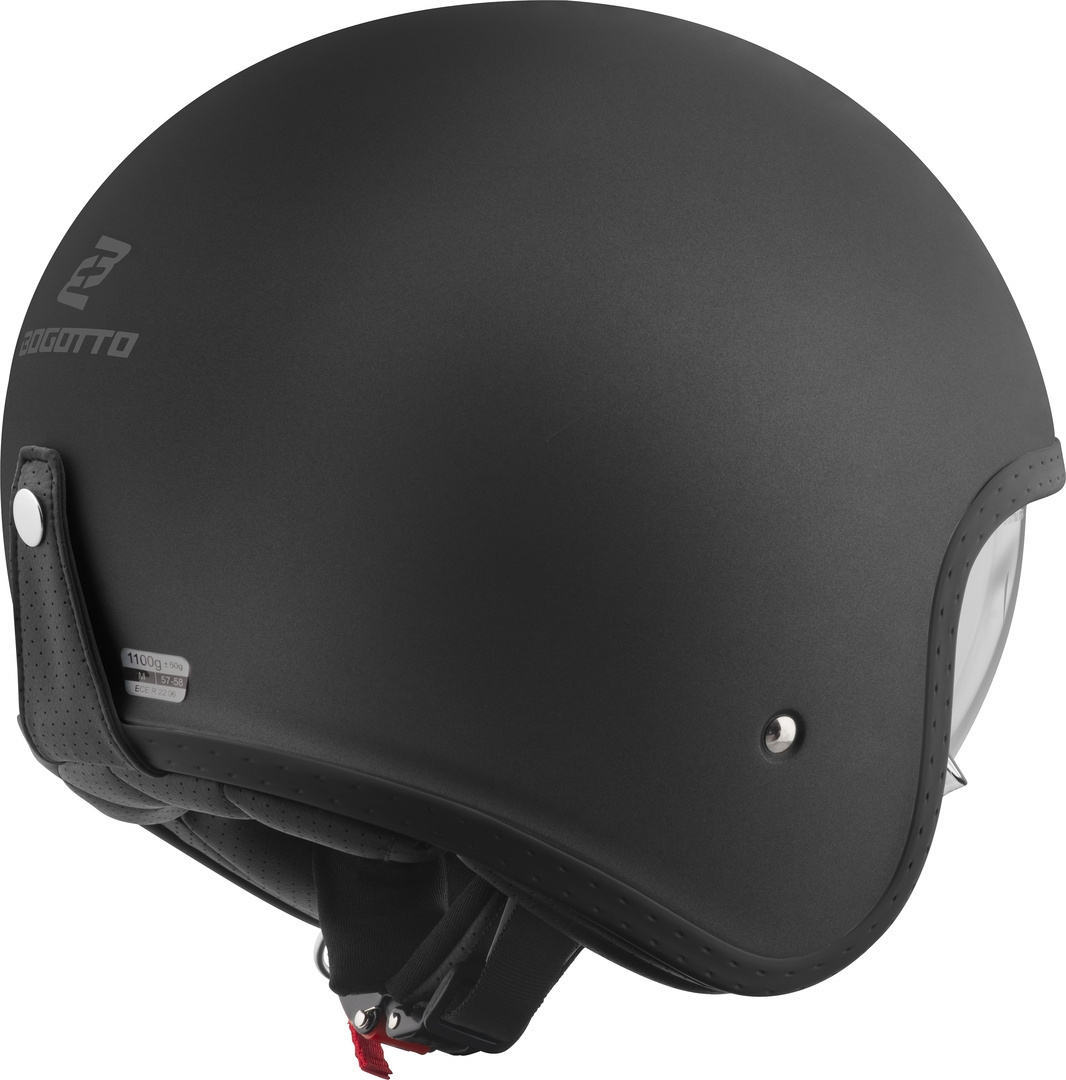 Bogotto H589 Solid Trysková přilba Black Matt M Obrázek 3