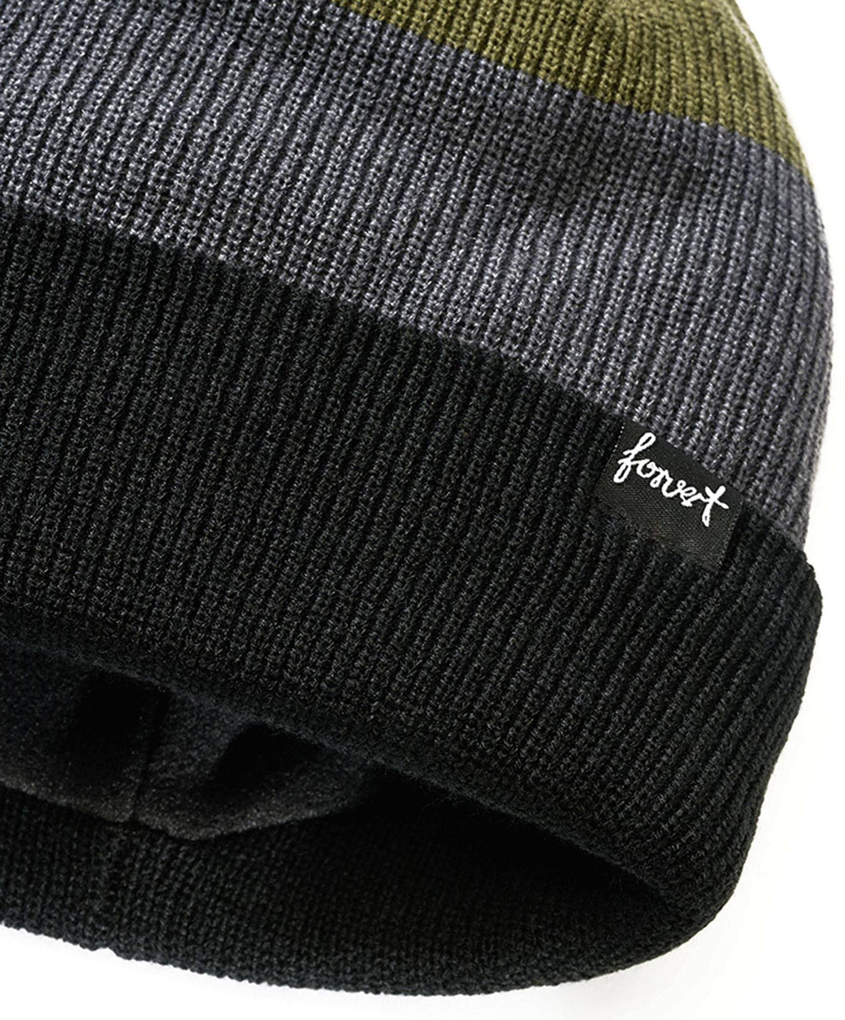 Brandit Forvert Beaver Creek Beanie nero/grigio/verde Figura 2