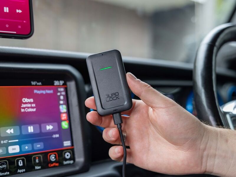 Quad Lock Adaptor CarPlay wireless Figura 6