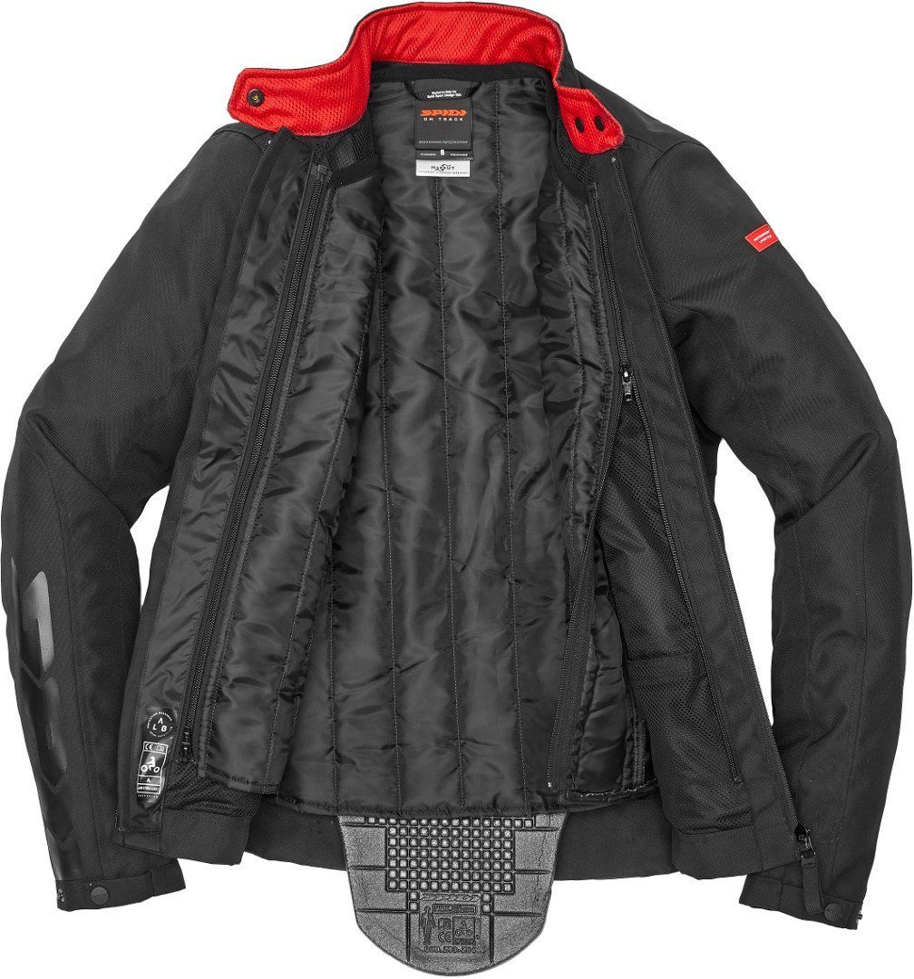 Spidi H2Out Solar Damen Motorrad Textiljacke schwarz M Abbildung 2