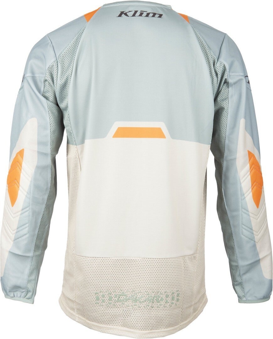 Klim Dakar 2025 Motocross Jersey grau/mint/orange 3XL Abbildung 5