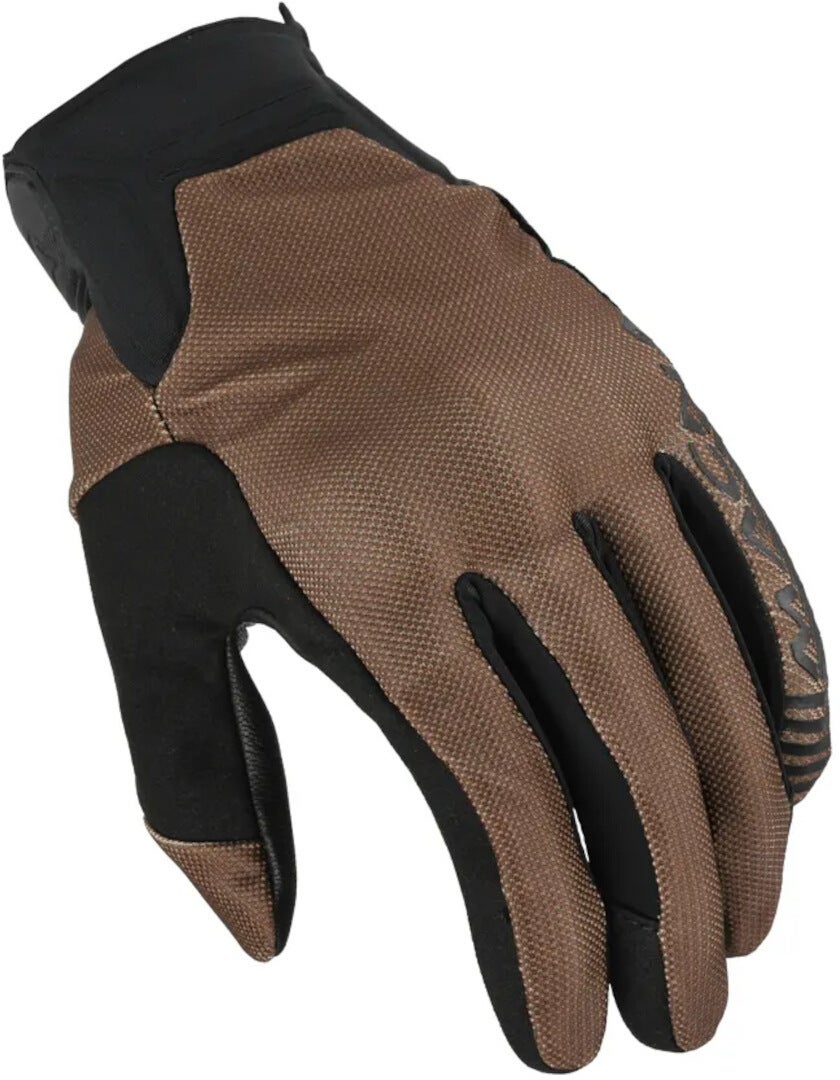 Macna Obtain Leather Motorcykel handsker sort/brun M Figur 1